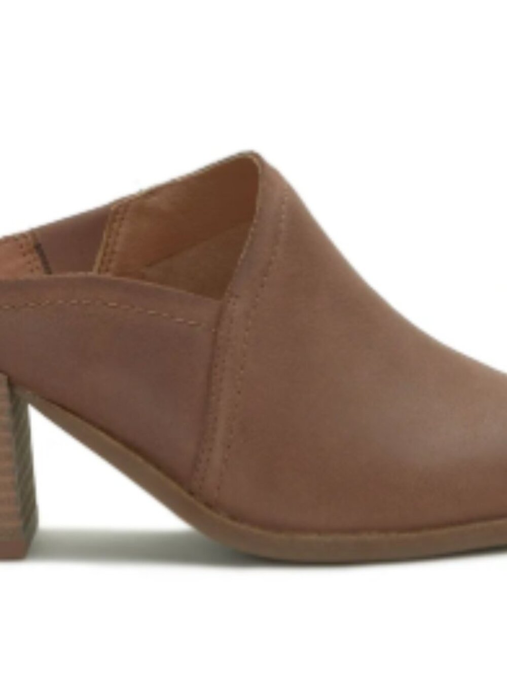 Lucky Brand Bryanna Pointed Toe Mule in Cognac Brown size 8 never worn - Picture 4 of 5